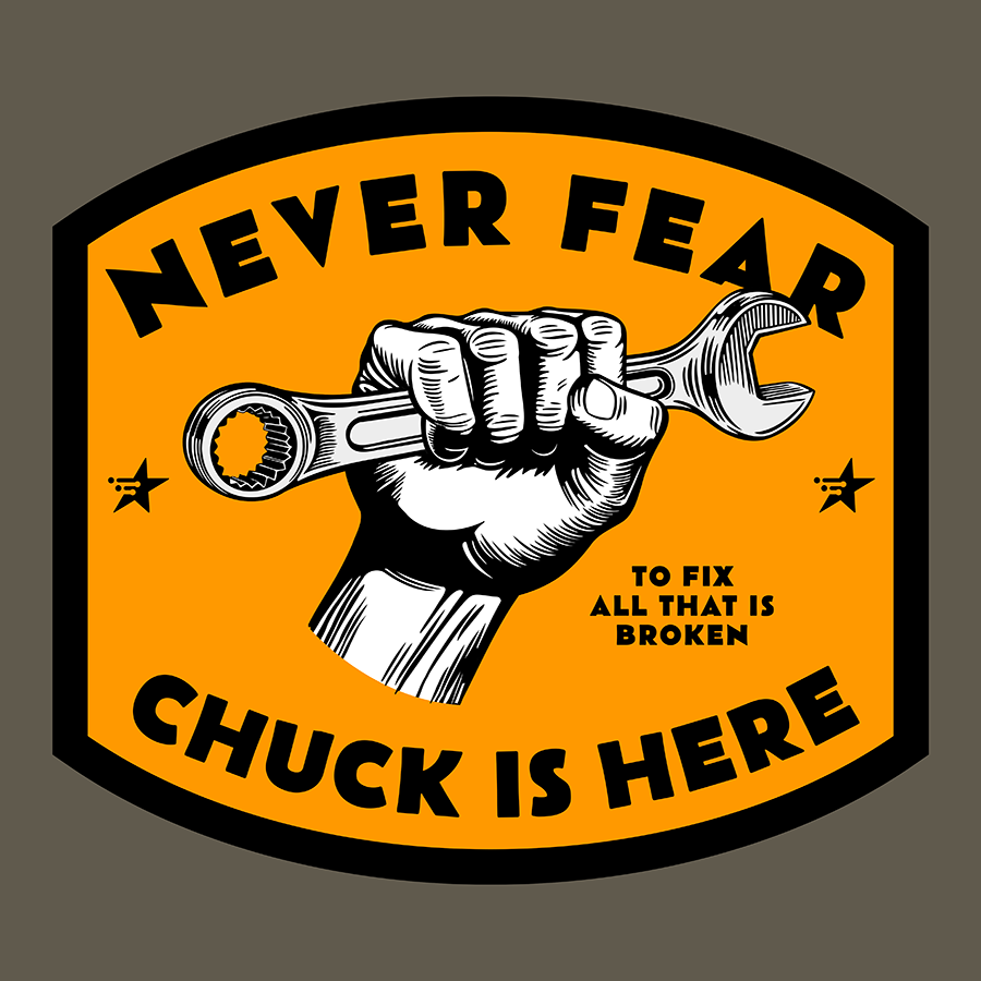 Chuck is Here Unisex T-Shirt